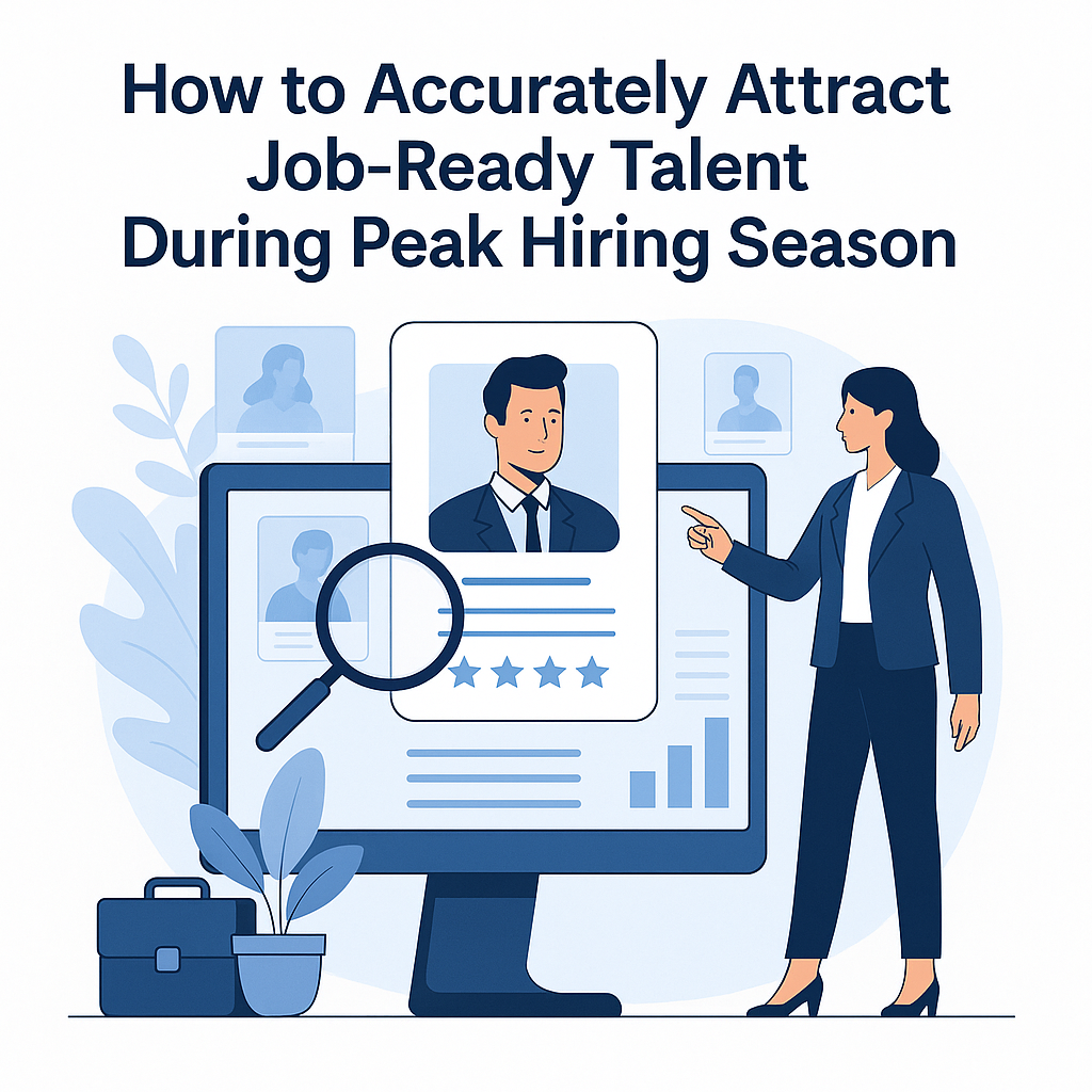 How to Accurately Attract Job-Ready Talent During Peak Hiring Season