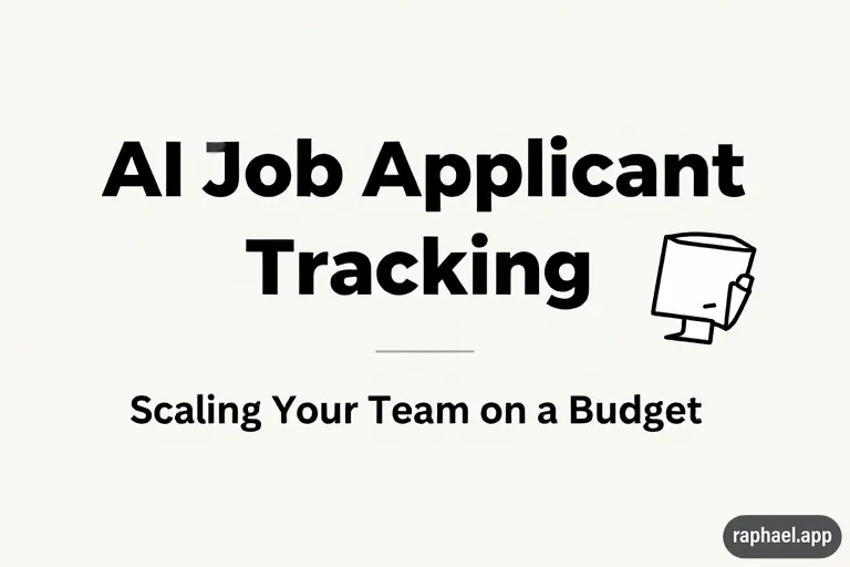 AI Job Applicant Tracking: Scaling Your Team on a Budget