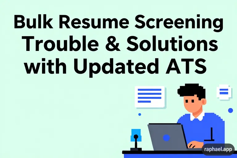 Bulk Resume Screening Trouble & Solutions with Updated ATS