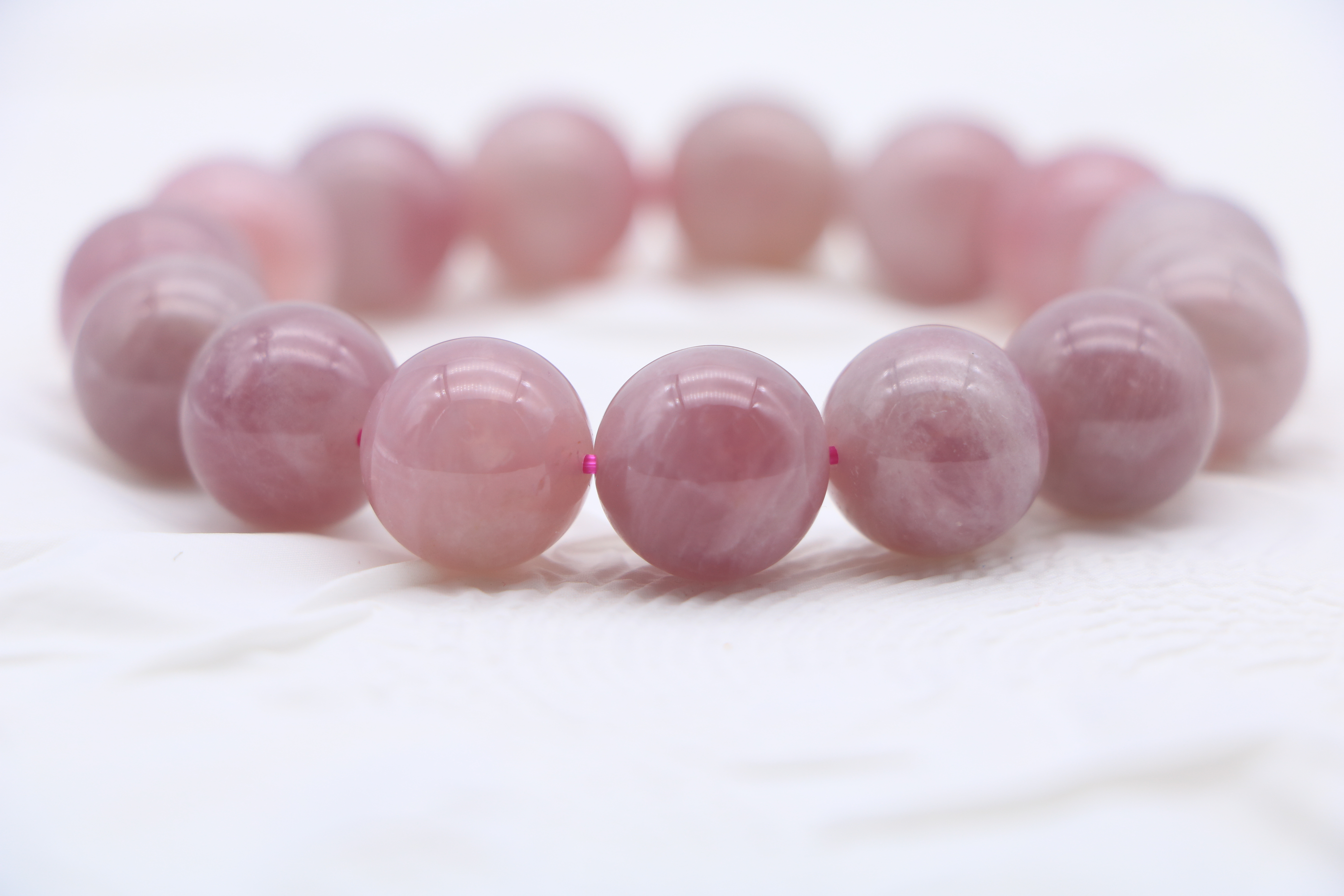Natural Purple Madagascar Rose Quartz Bracelet - KarmaBless