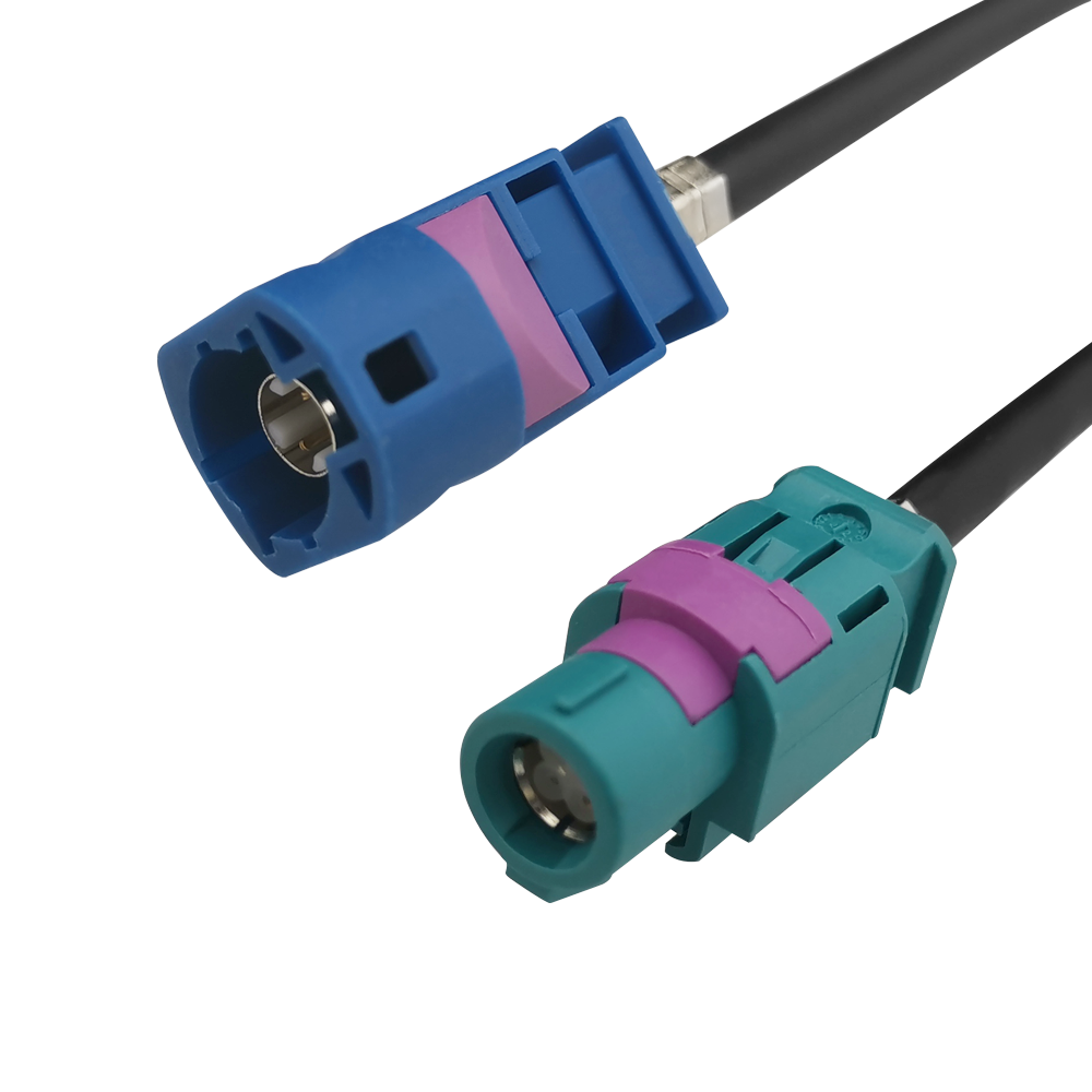 FAKRA HSD cable in automotive lighting system