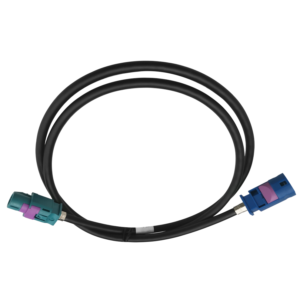 FAKRA HSD cable in automotive lighting system