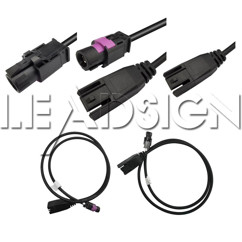 FAKRA HSD LVDS Cable product image for automotive applications