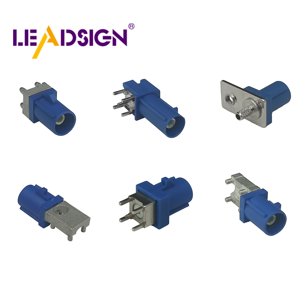 FAKRA PCB C Code Connectors - Automotive Signal Transmission