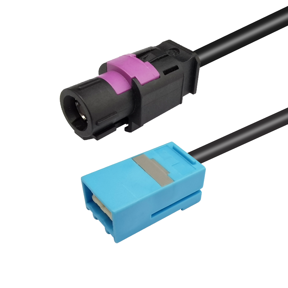 Flexible HSD to GVIF Cable in Automotive Setting