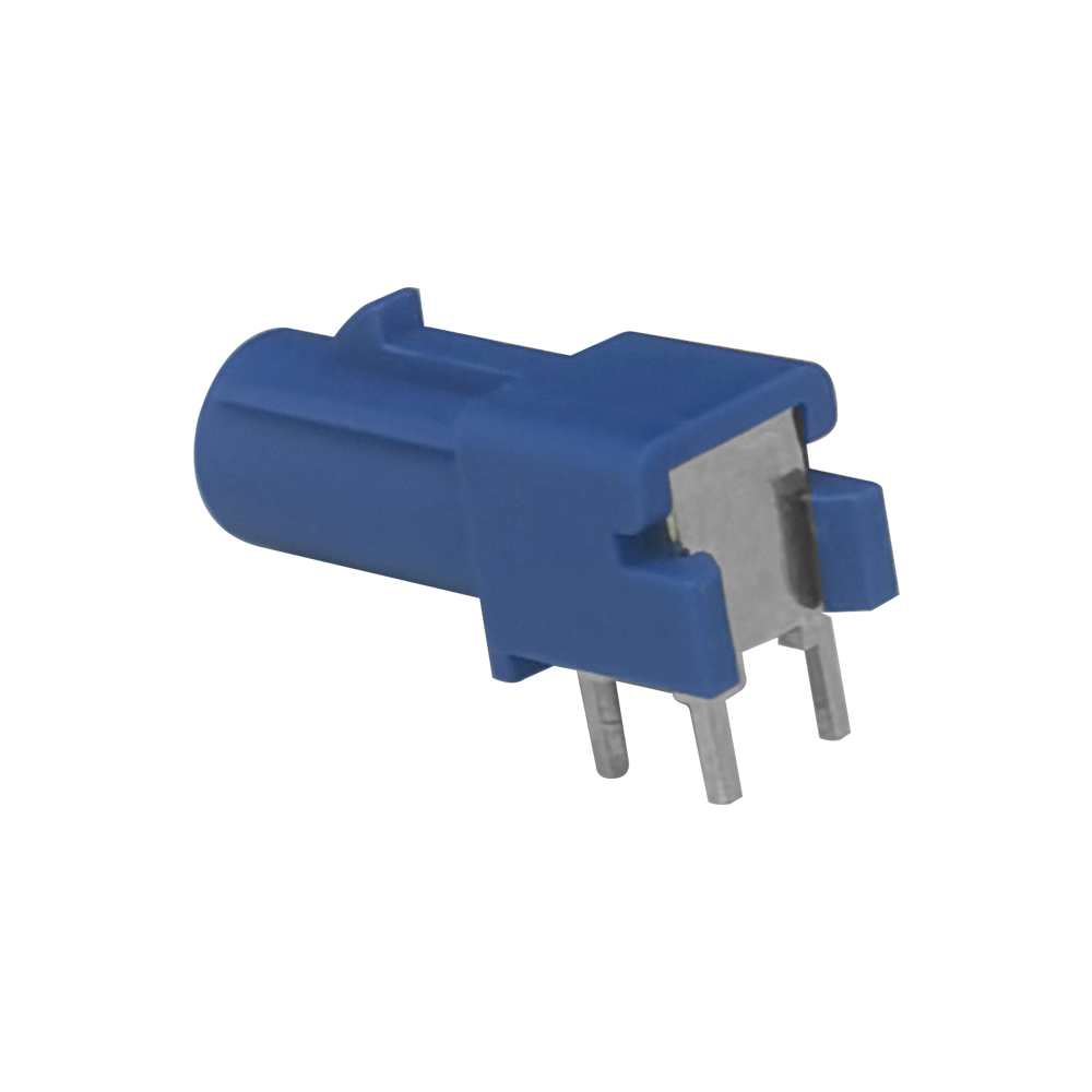 FAKRA PCB Connector in blue color