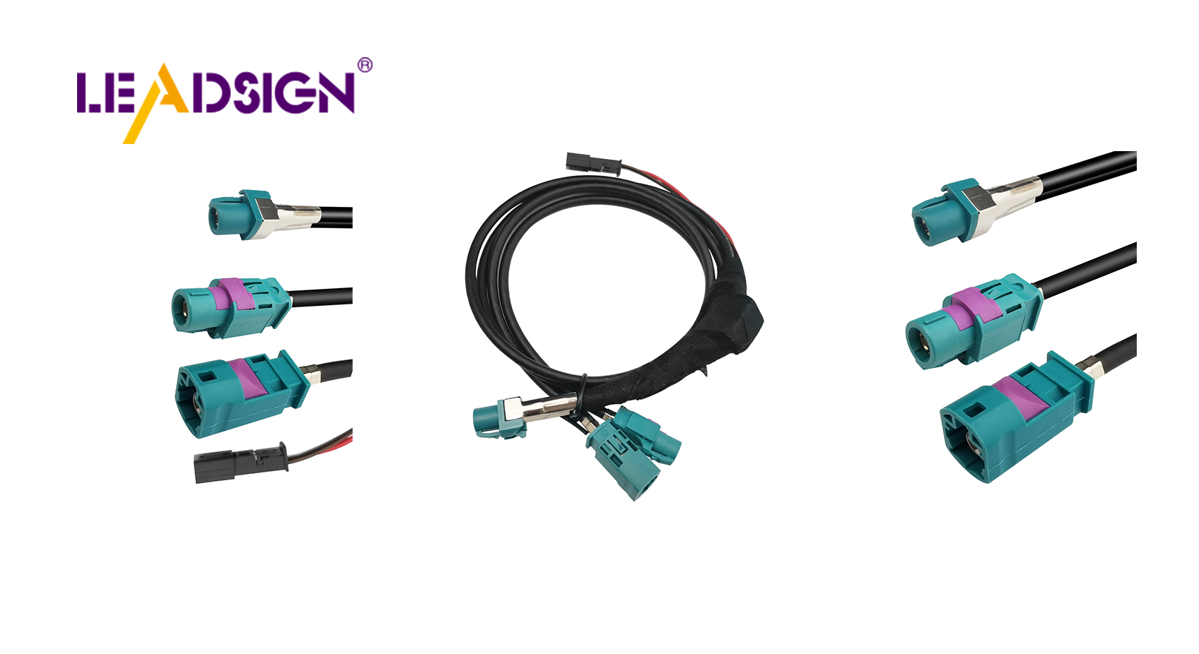 Z Code HSD Connector Cable for automotive connectivity