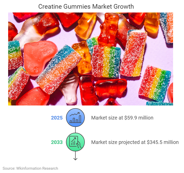 Creatine Gummies Market Size