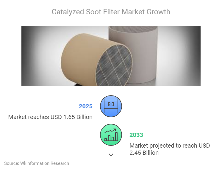 Catalyzed Soot Filter Market Size