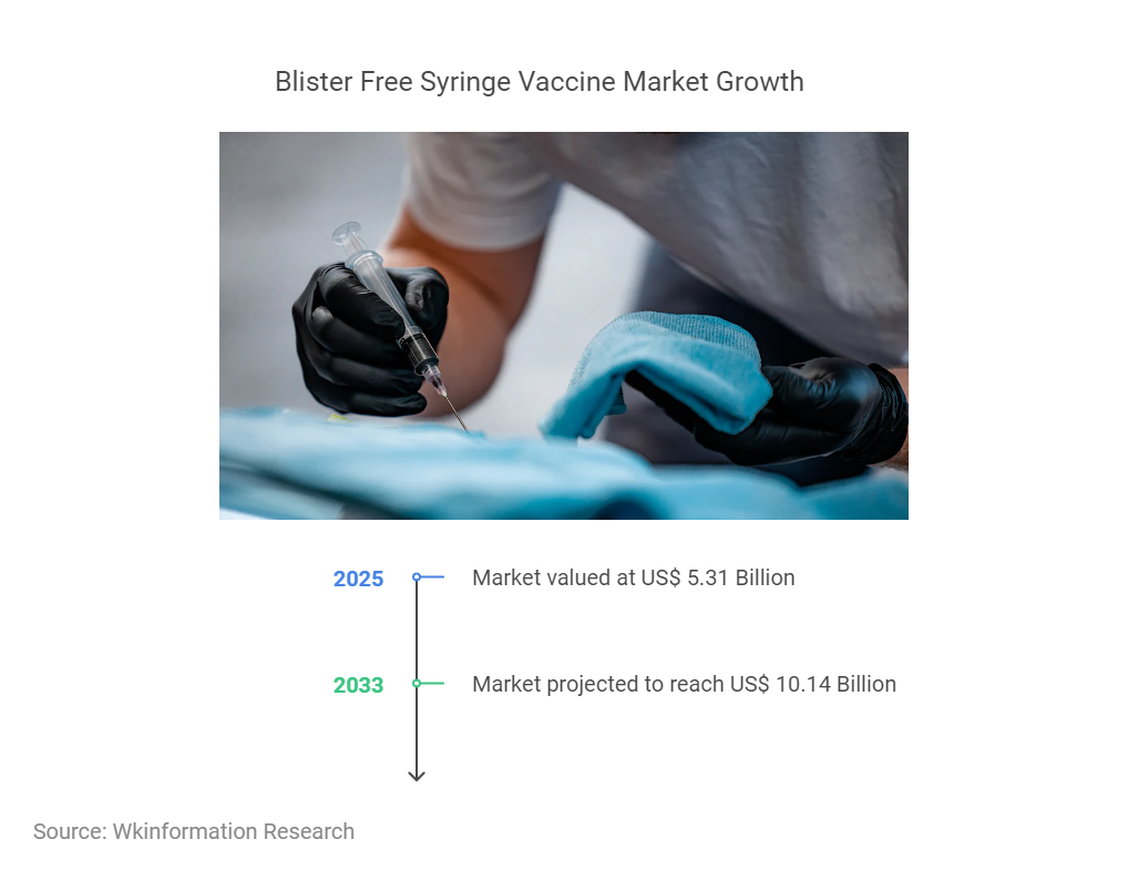 Blister-free Syringe Vaccine Market Size