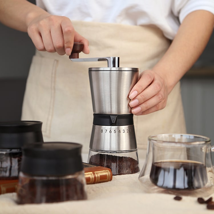 What are the parts of a grinder called?