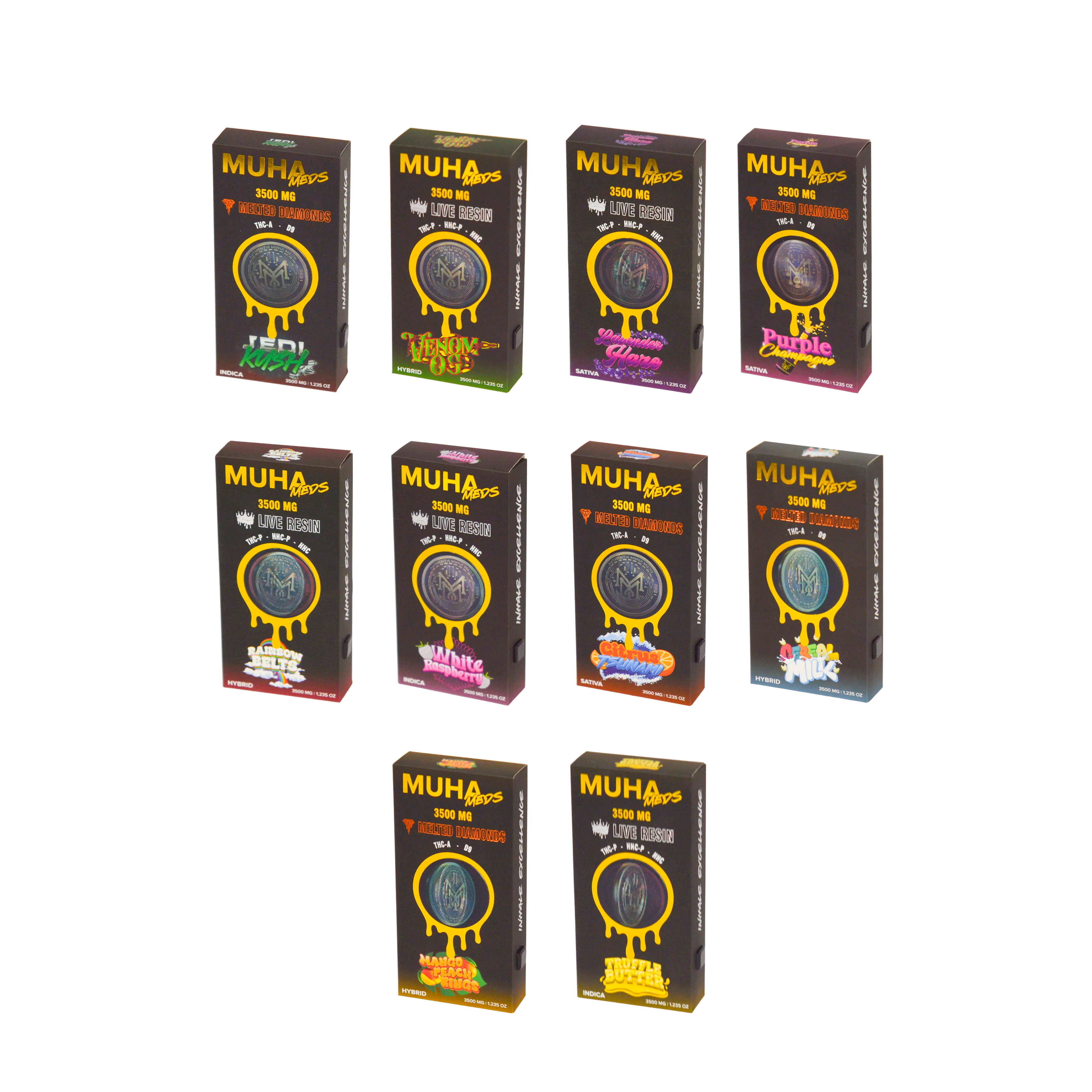 Effects of Muha Meds Flavors