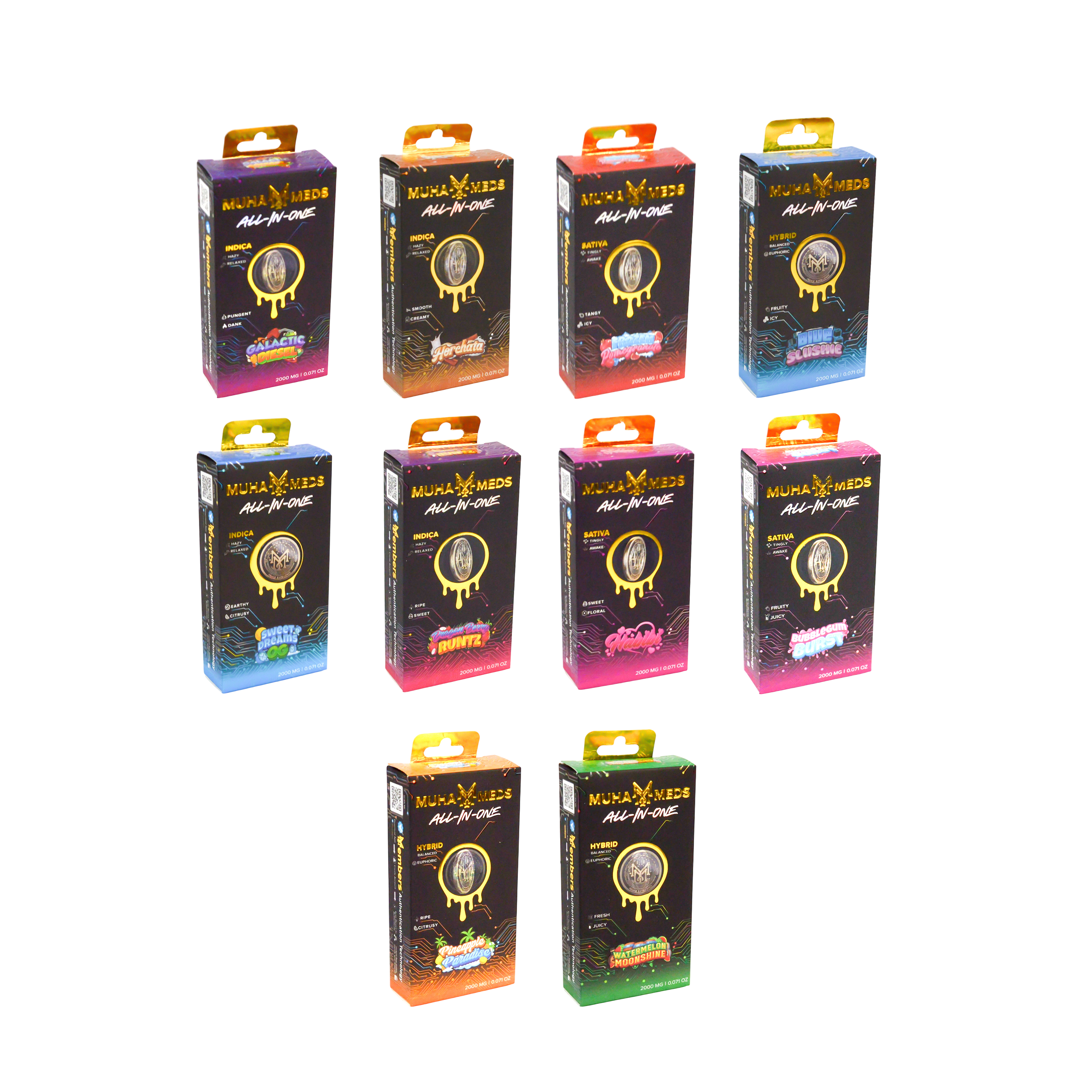 Muha Gen 3 Flavors