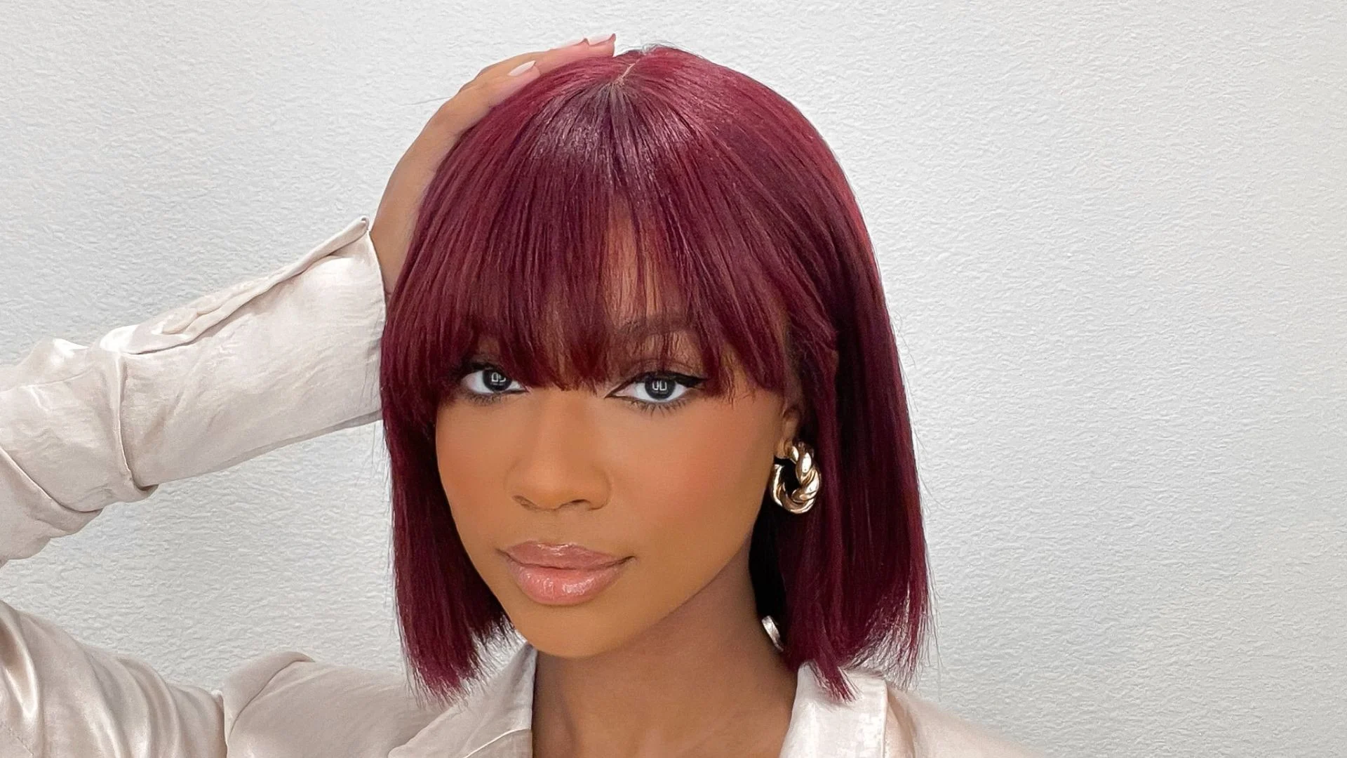 Discover the Benefits of a Burgundy HD Lace Front Wig