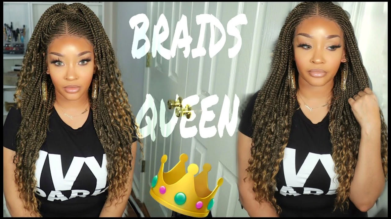 Box Braids with HD Lace Wigs