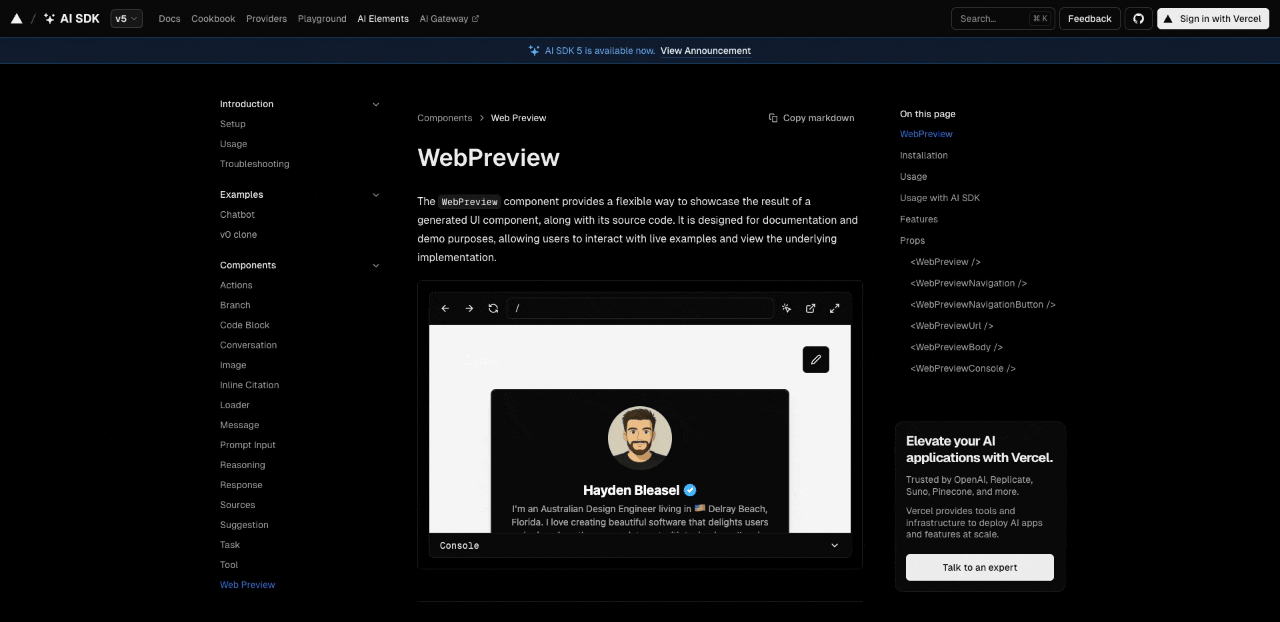 Seamless Integration with Vercel
