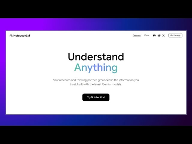 NotebookLM’s Major Update Transforms Learning for Students and Professionals