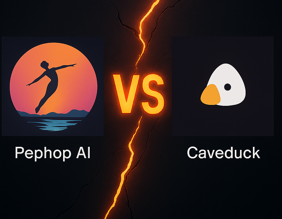 Pephop AI vs Caveduck AI compared side by side