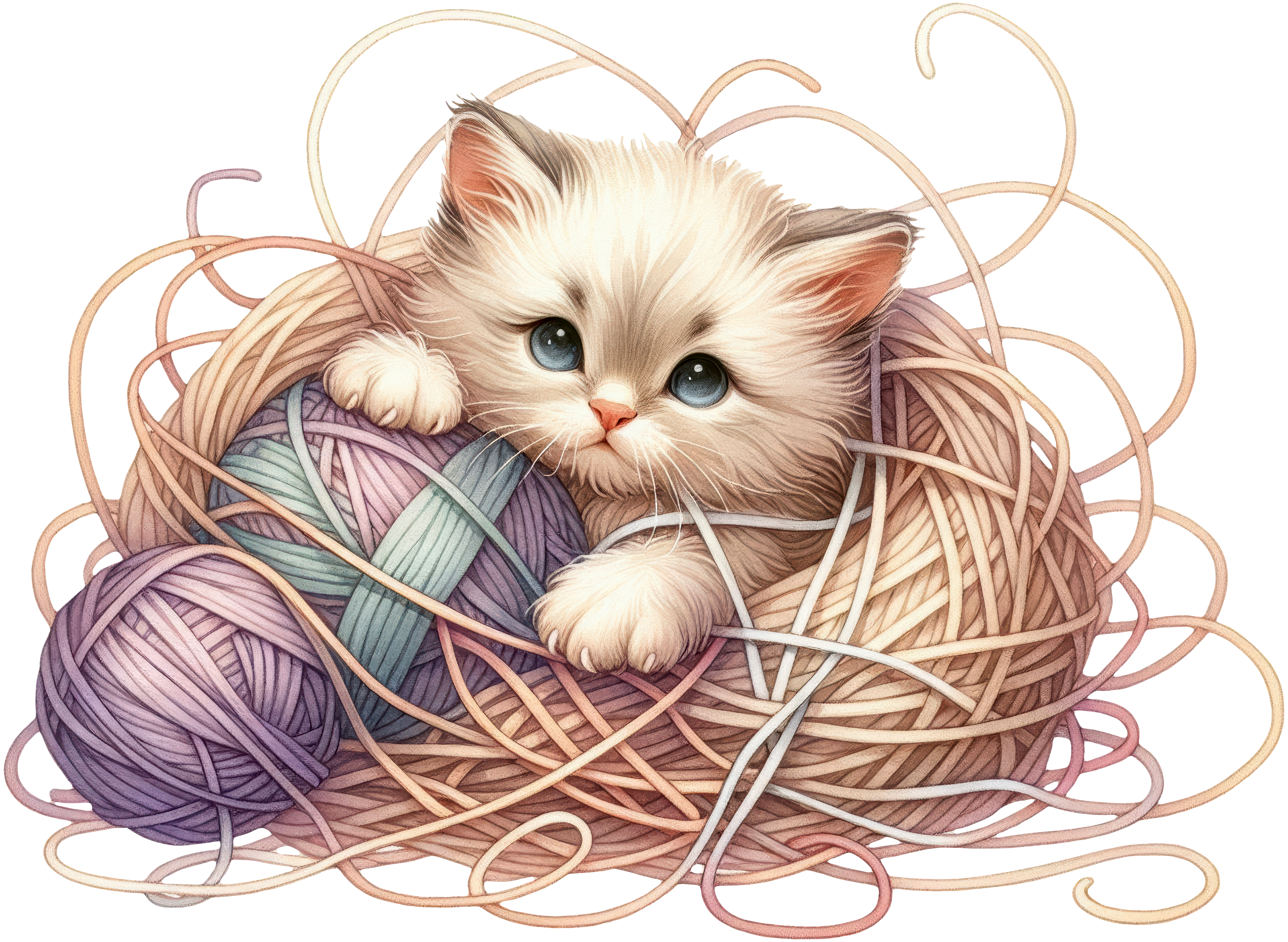 no needles knitting