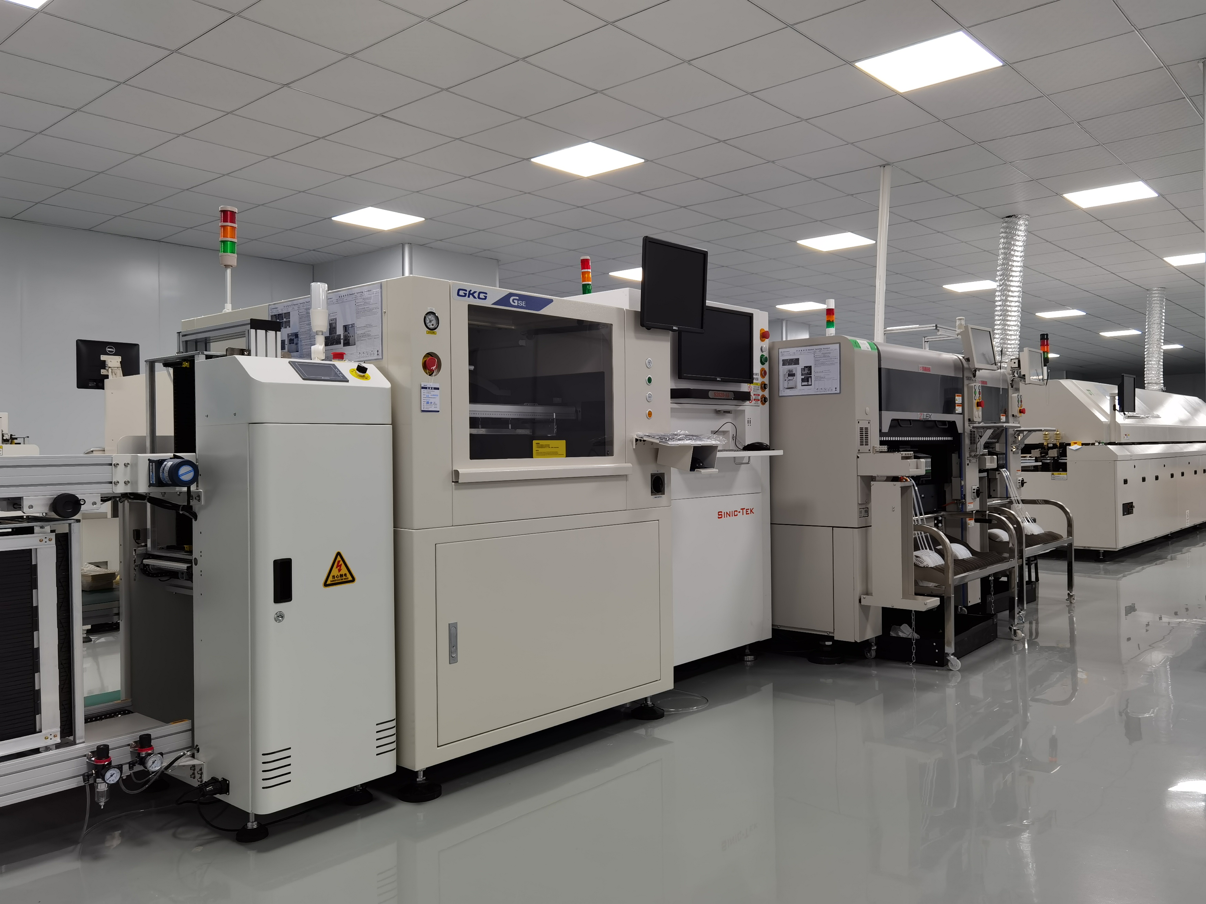 Reflow Oven Temperature Zones