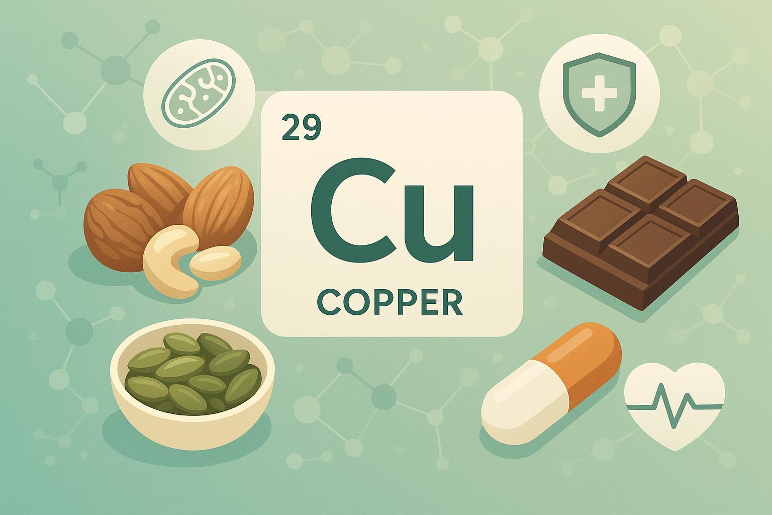 Copper in nutrition: molecular science and food sources