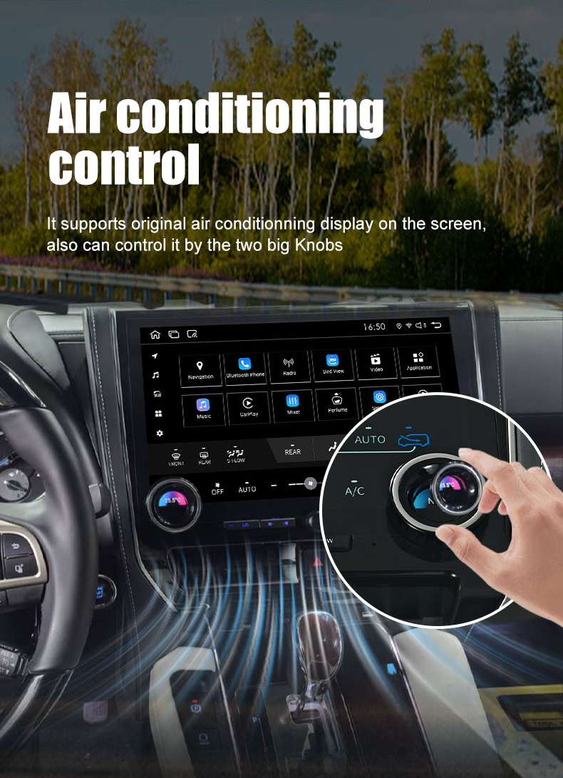 Toyota’s Built-In Navigation System for Toyota Alphard 2019 Navigator