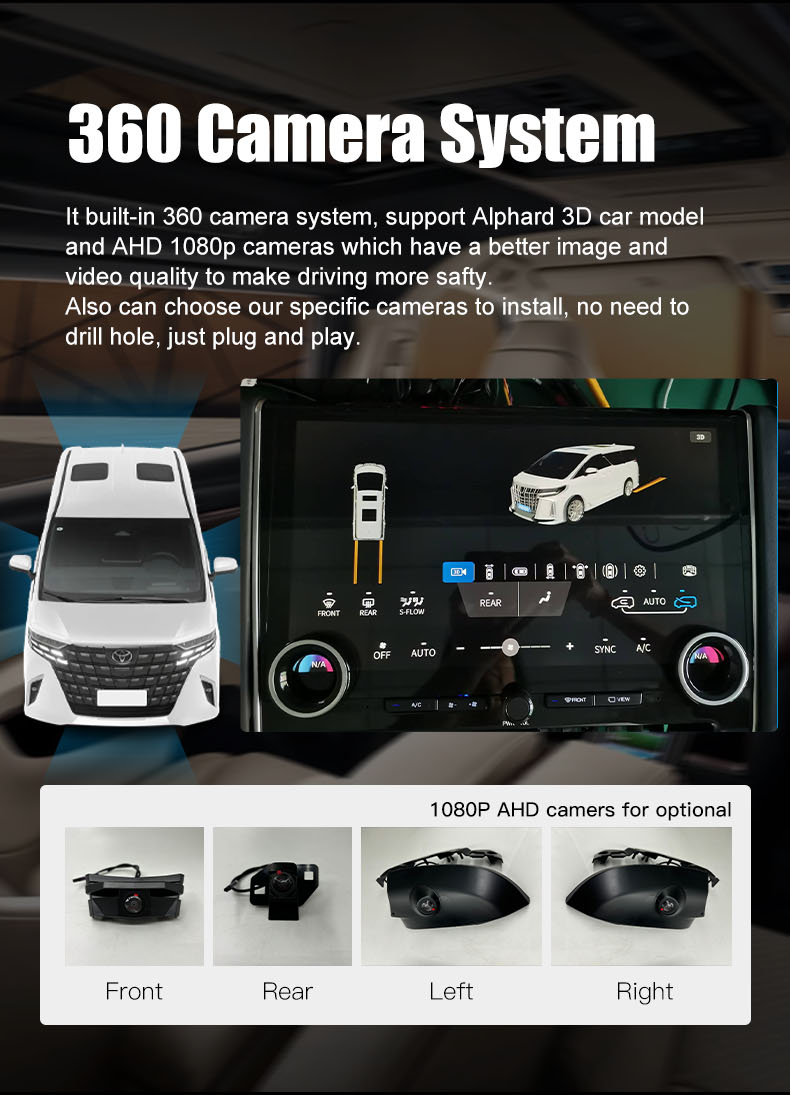 Toyota Alphard Car Navigator System Features Compared