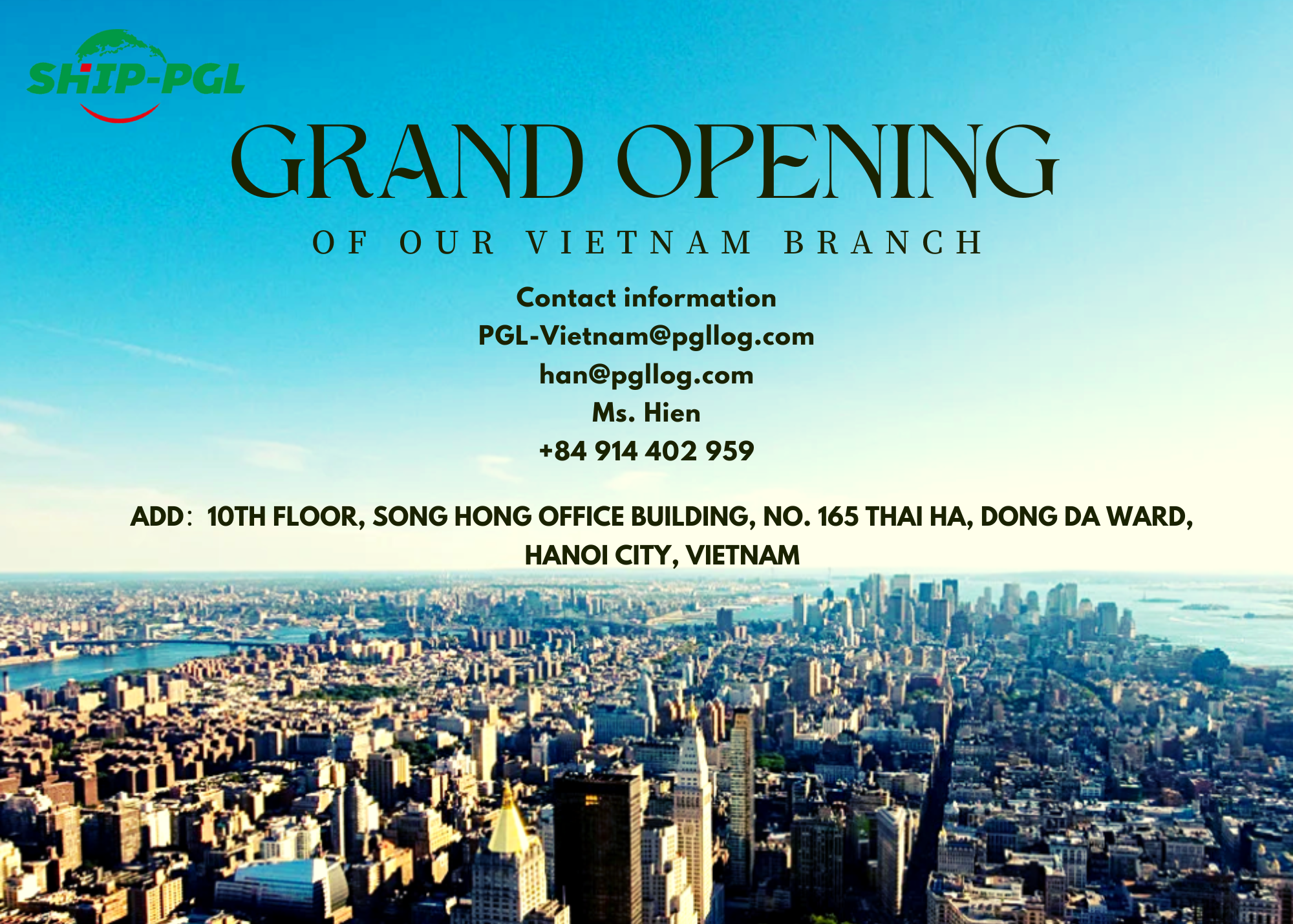 PGL Vietnam Office Officially Established to Strengthen Regional Freight Network