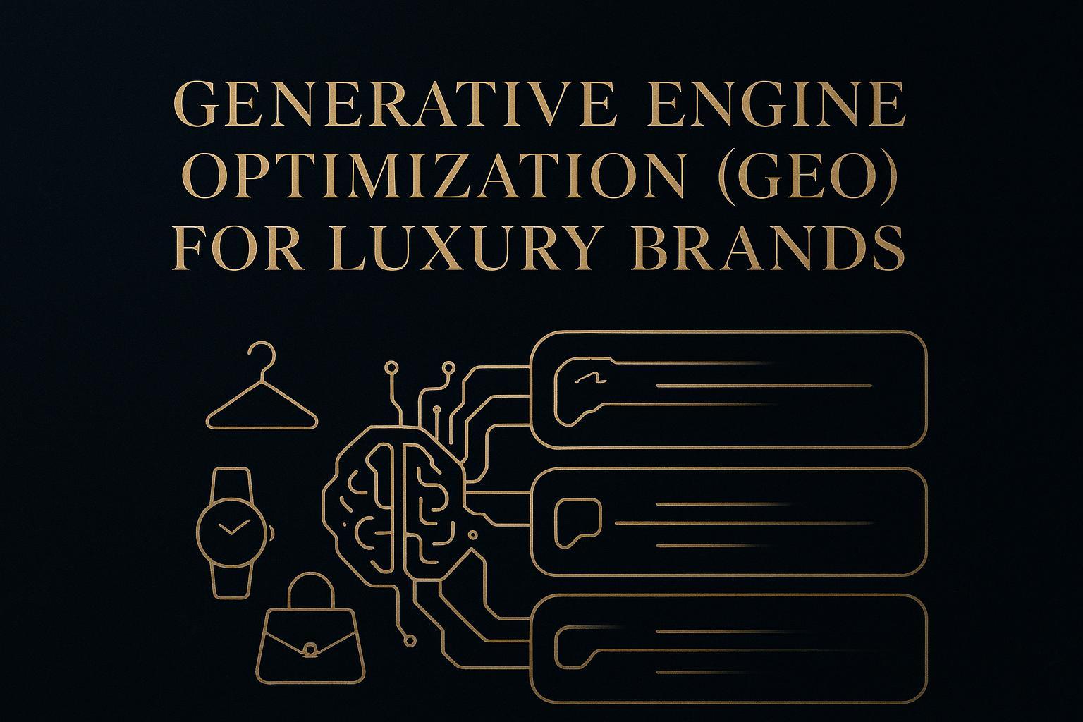 GEO for Luxury Brands: Generative Engine Optimization Explained