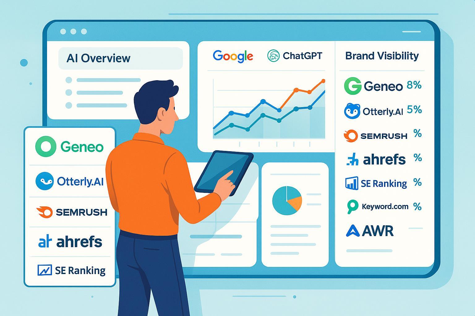 7 Best AI Overview Tracking Tools (2025 Guide) Post feature image