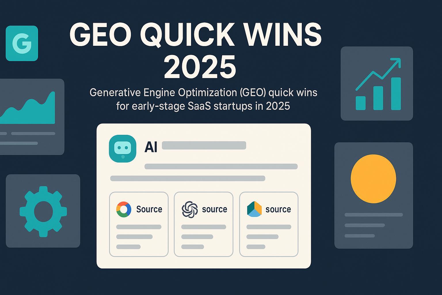 GEO Quick Wins for SaaS Startups: Best Practices for 2025 Post feature image