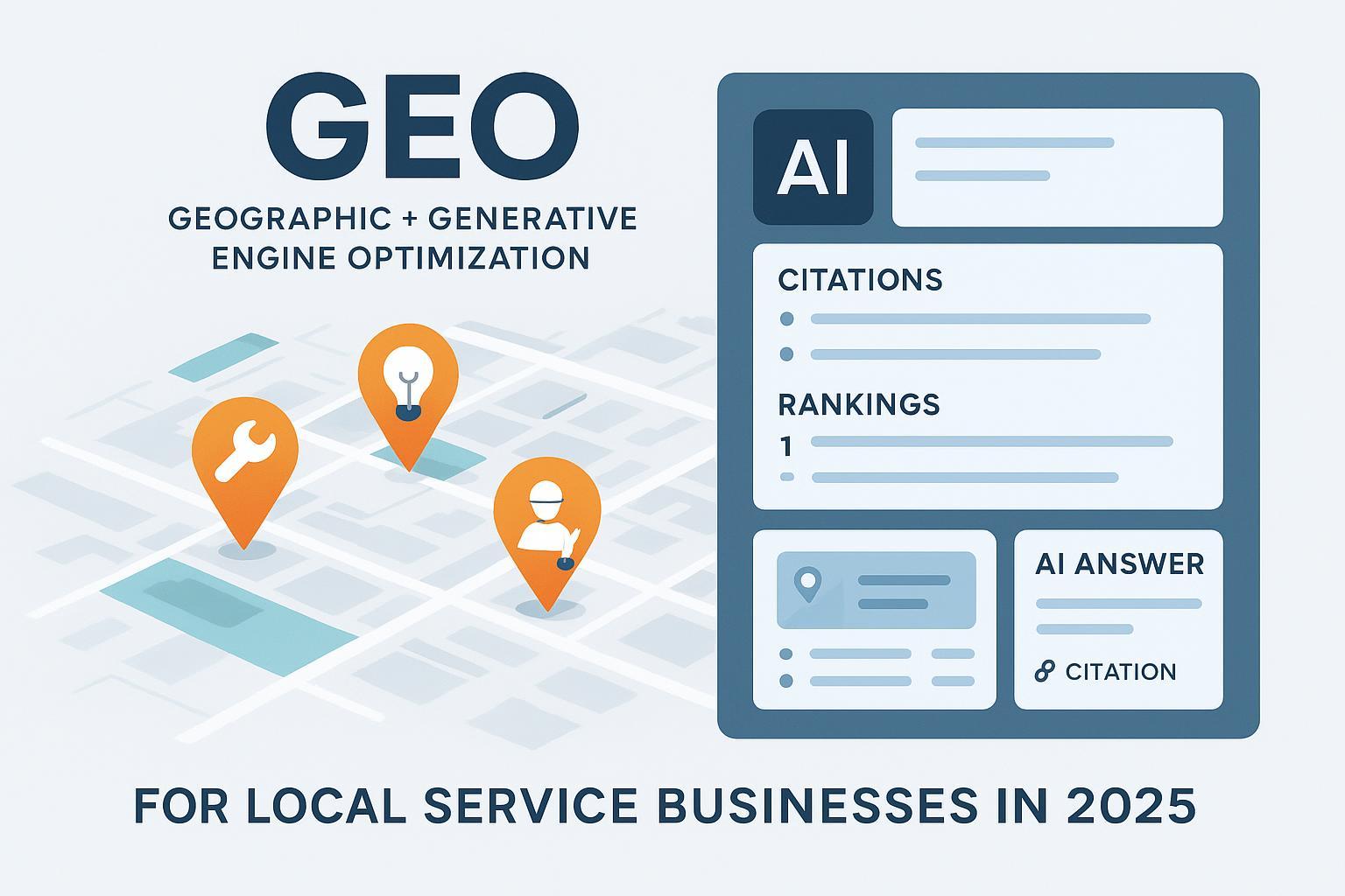 GEO for Local Service Businesses: 2025 Best Practices Guide