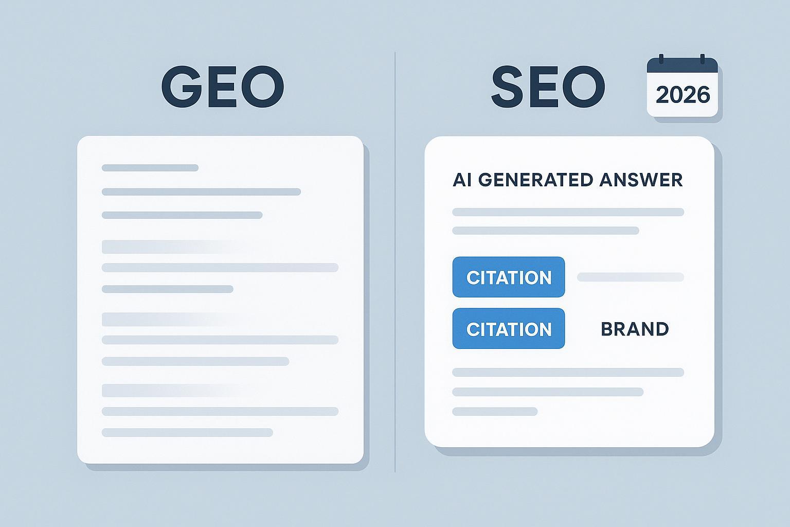 Why GEO Matters More Than SEO in 2026: Latest AI Search Trends