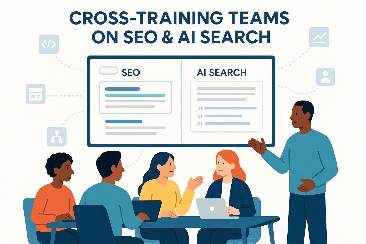 Beginner Guide: Cross-Training Teams on SEO & AI Search Post feature image