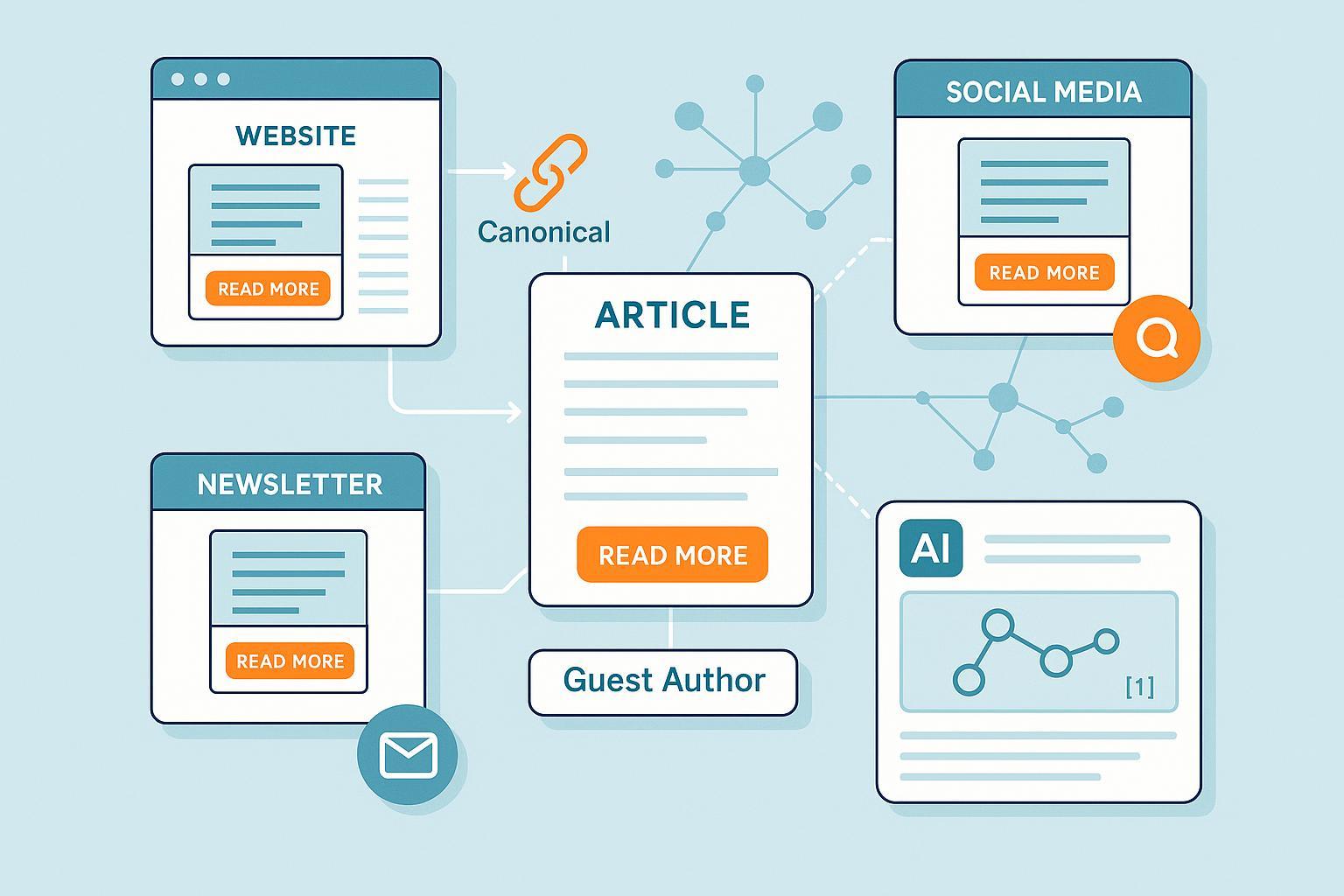 Best Practices: Guest Posting & Cross-Publishing for AI Search Visibility (2025) Post feature image