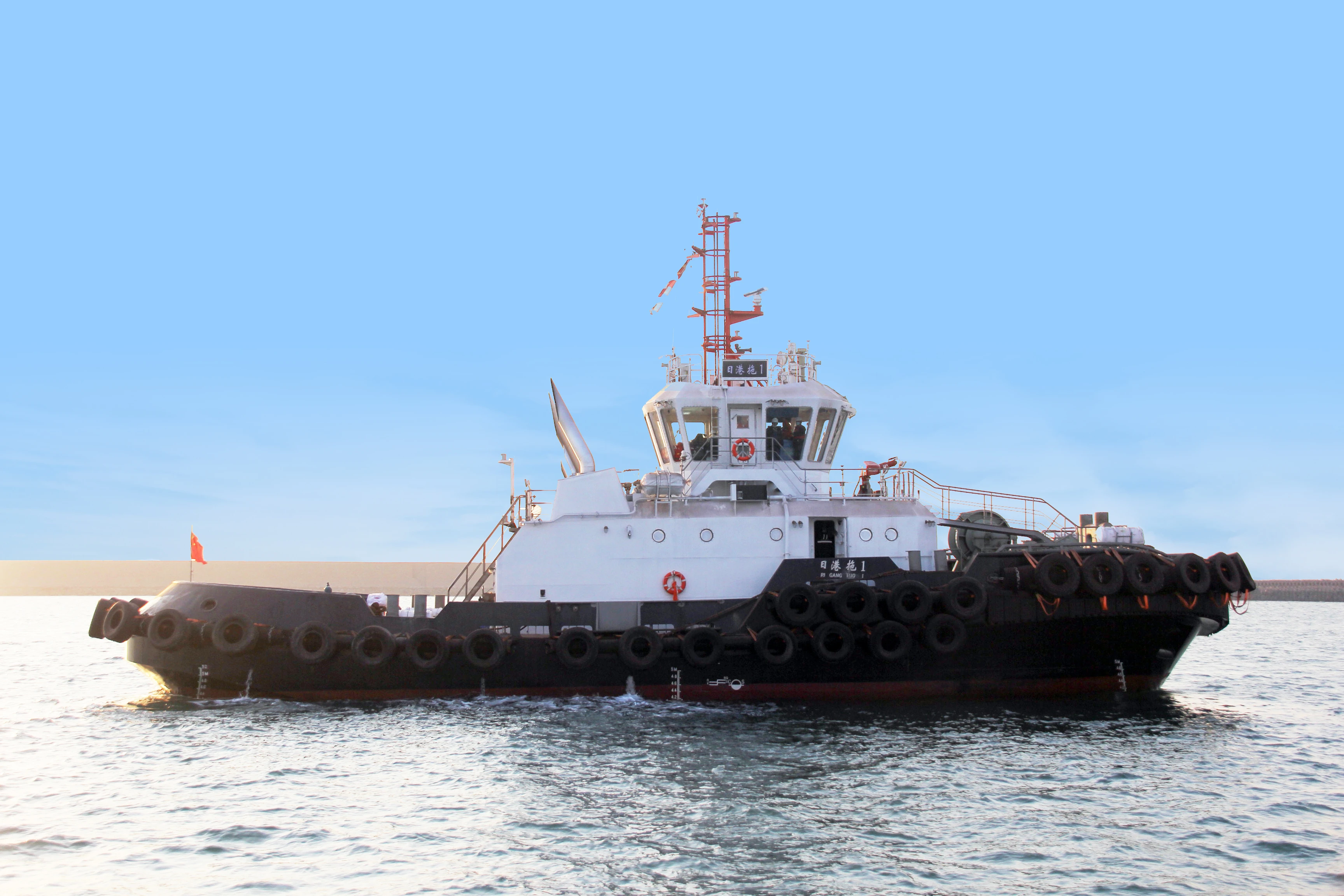 Blind-spot Sensing on a Port Crane Cuts Near Misses