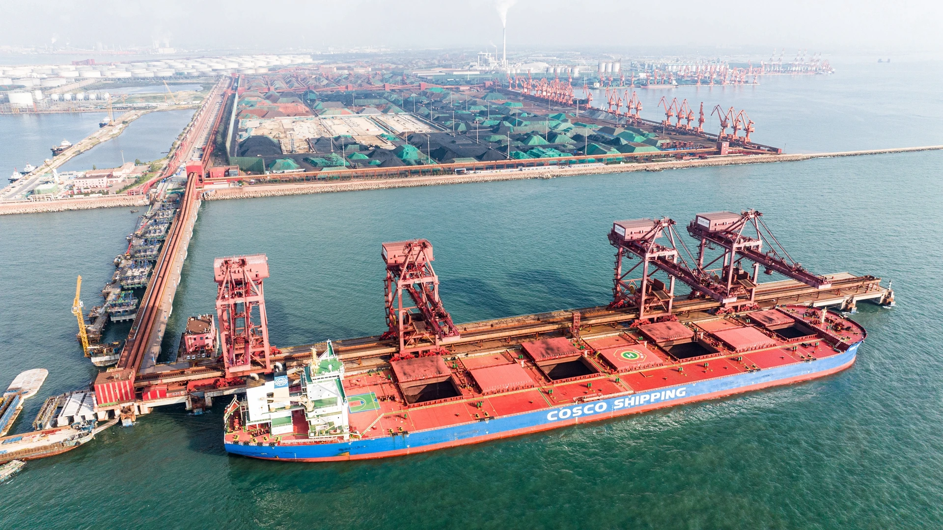 Container crane: limit protection and crane anti-swing system