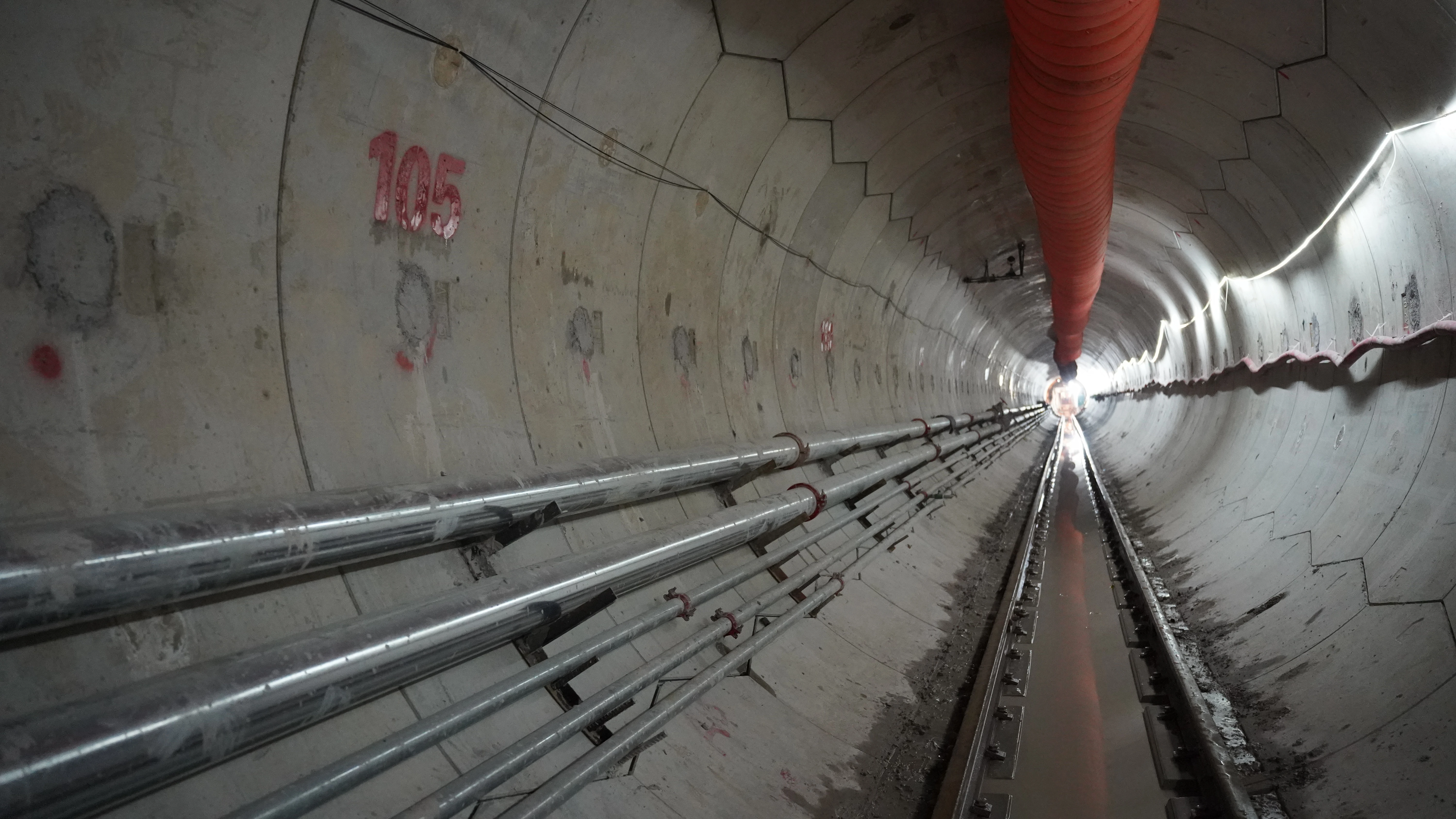 Thrust reserve helps a TBM machine break hard bands