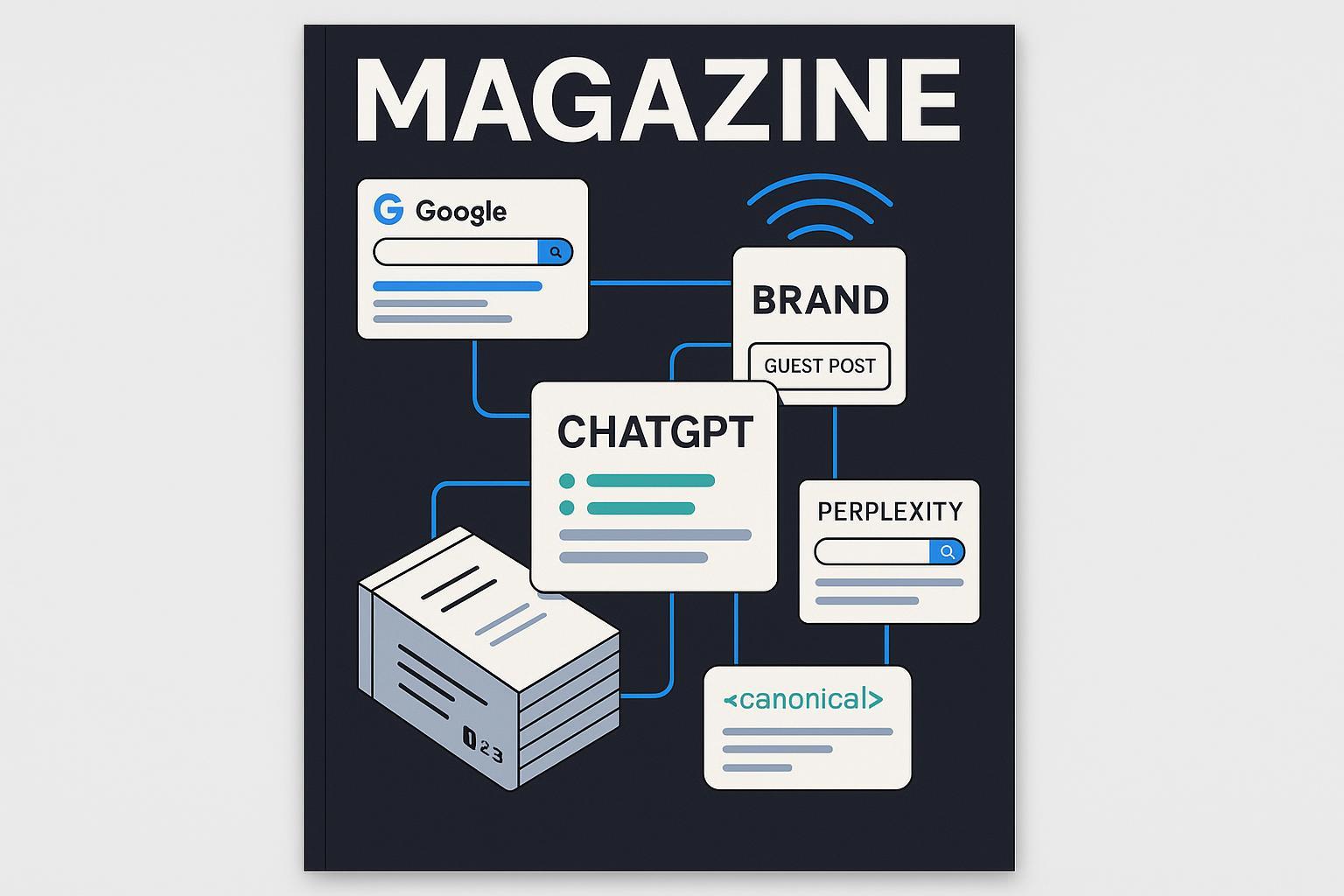 Guest posting y cross-publishing para motores de IA: mejores prácticas 2025 Post feature image