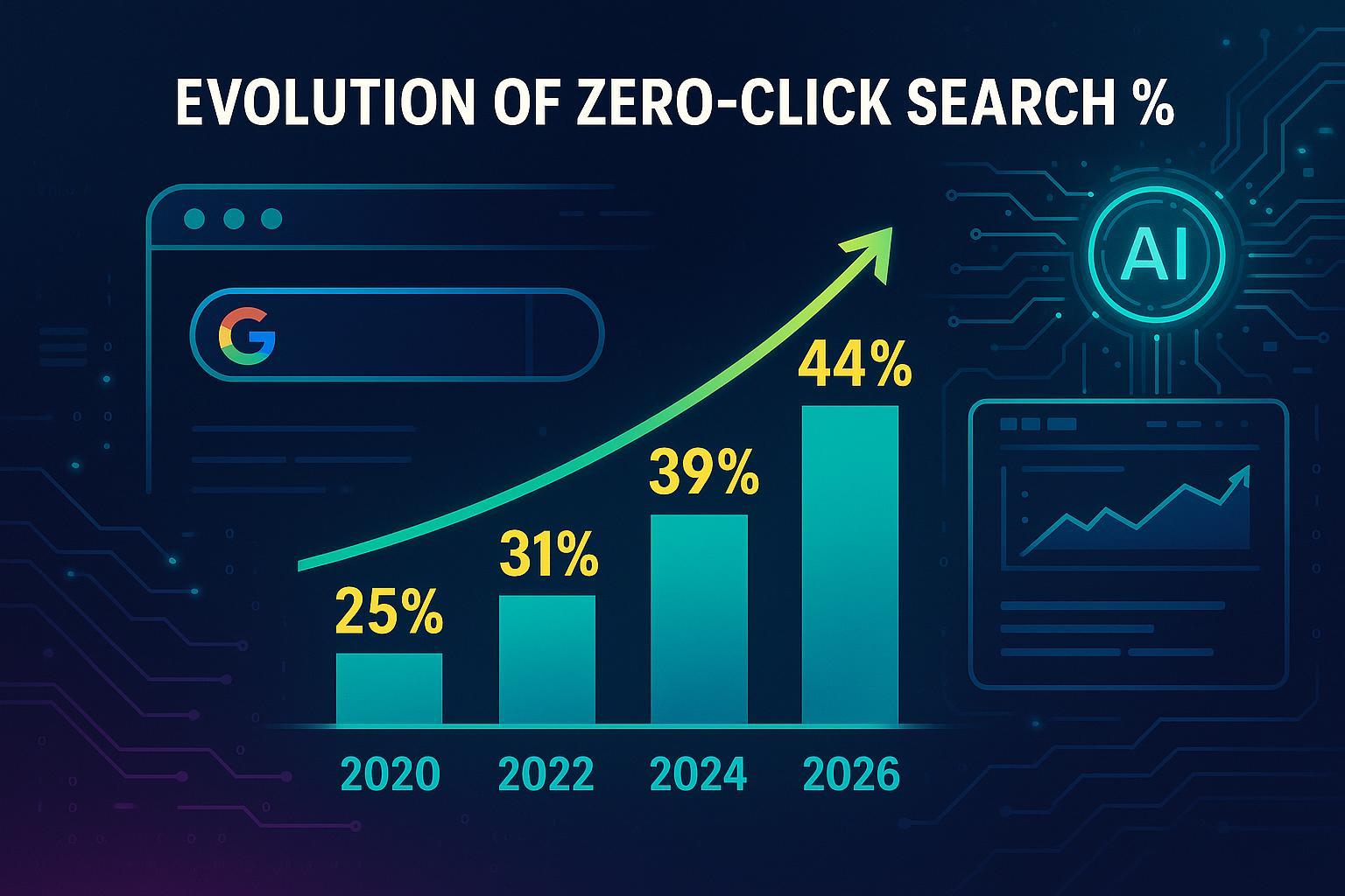 Búsquedas de cero clics: estadísticas y claves SEO 2026 [+soluciones] Post feature image