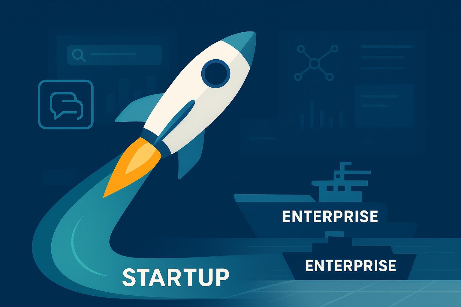 Cómo una startup superó a marcas enterprise en búsqueda por IA (2025) Post feature image