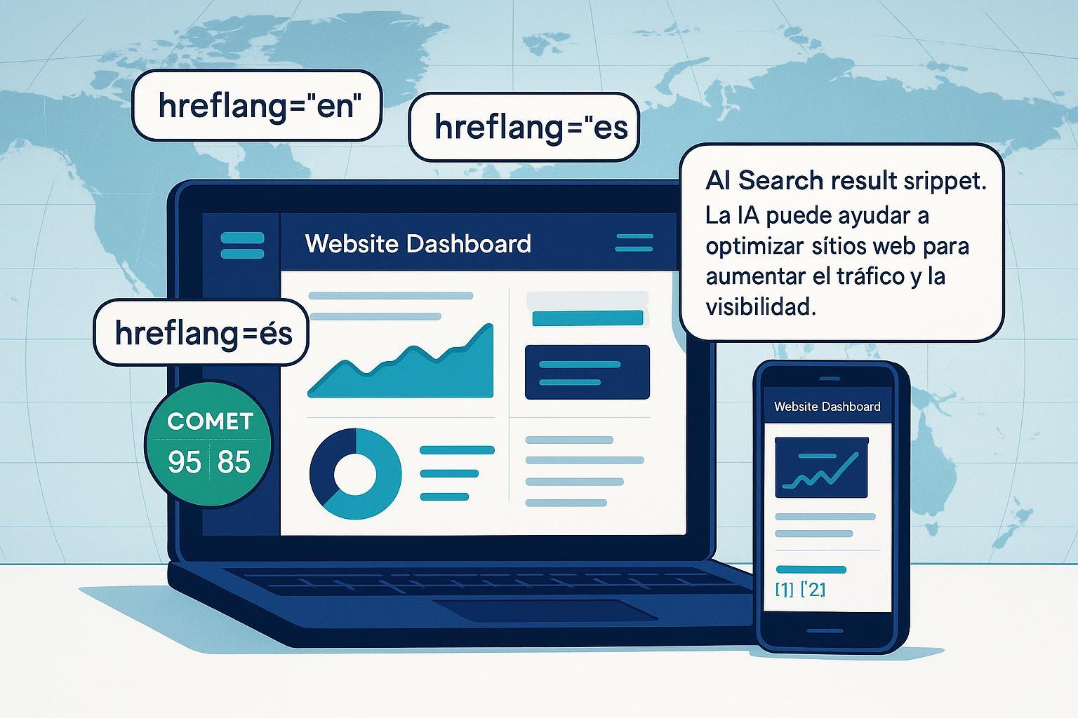Optimización multilingüe para búsqueda AI (2025): mejores prácticas LLMs Post feature image