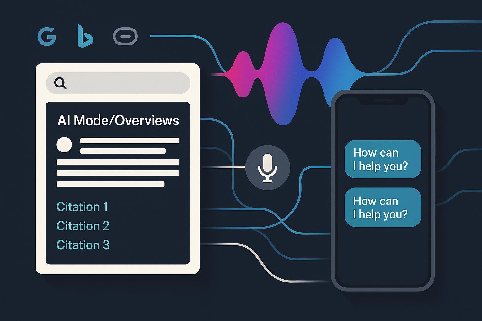 Tendencias de búsqueda con IA en 2025: de generativo a voice‑first Post feature image