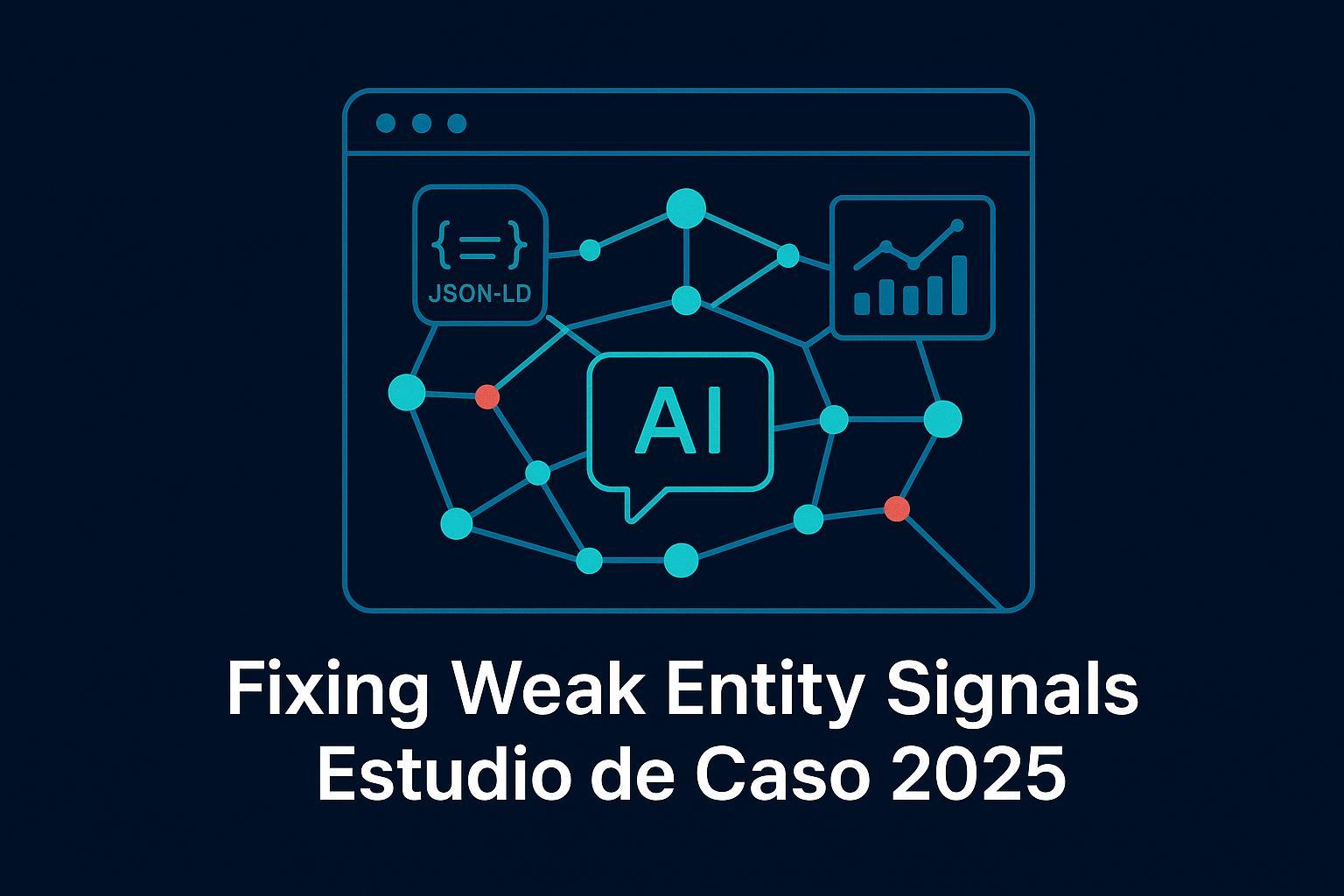 Caso de estudio: cómo corregir señales débiles de entidad (2025) Post feature image