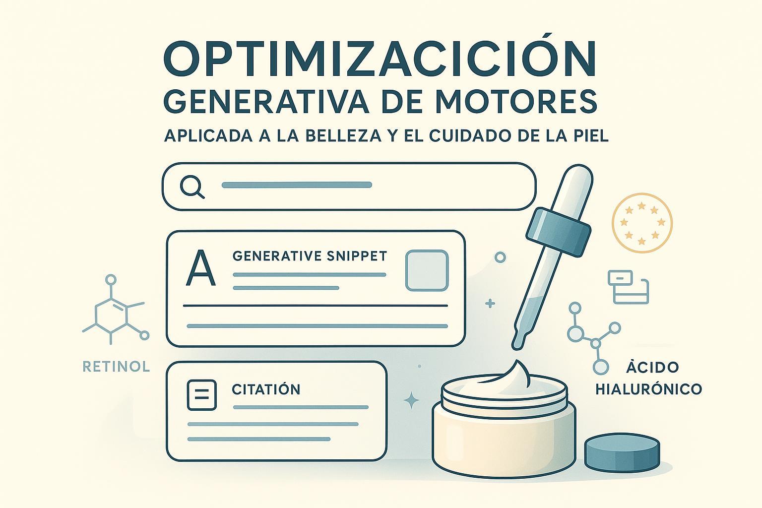 GEO en belleza y skincare: optimización para motores generativos Post feature image