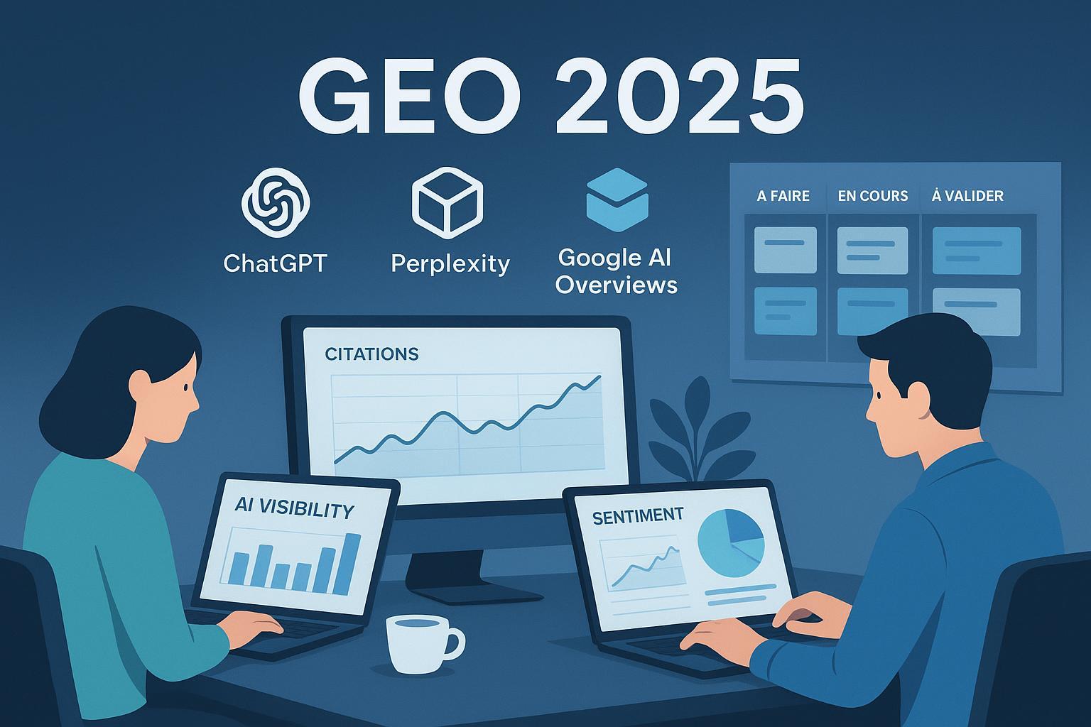 14 outils GEO incontournables pour les équipes contenu en 2025 Post feature image