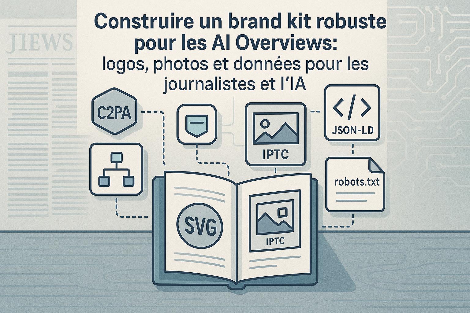 Le guide ultime du brand kit AI & presse : logos, photos, données Post feature image