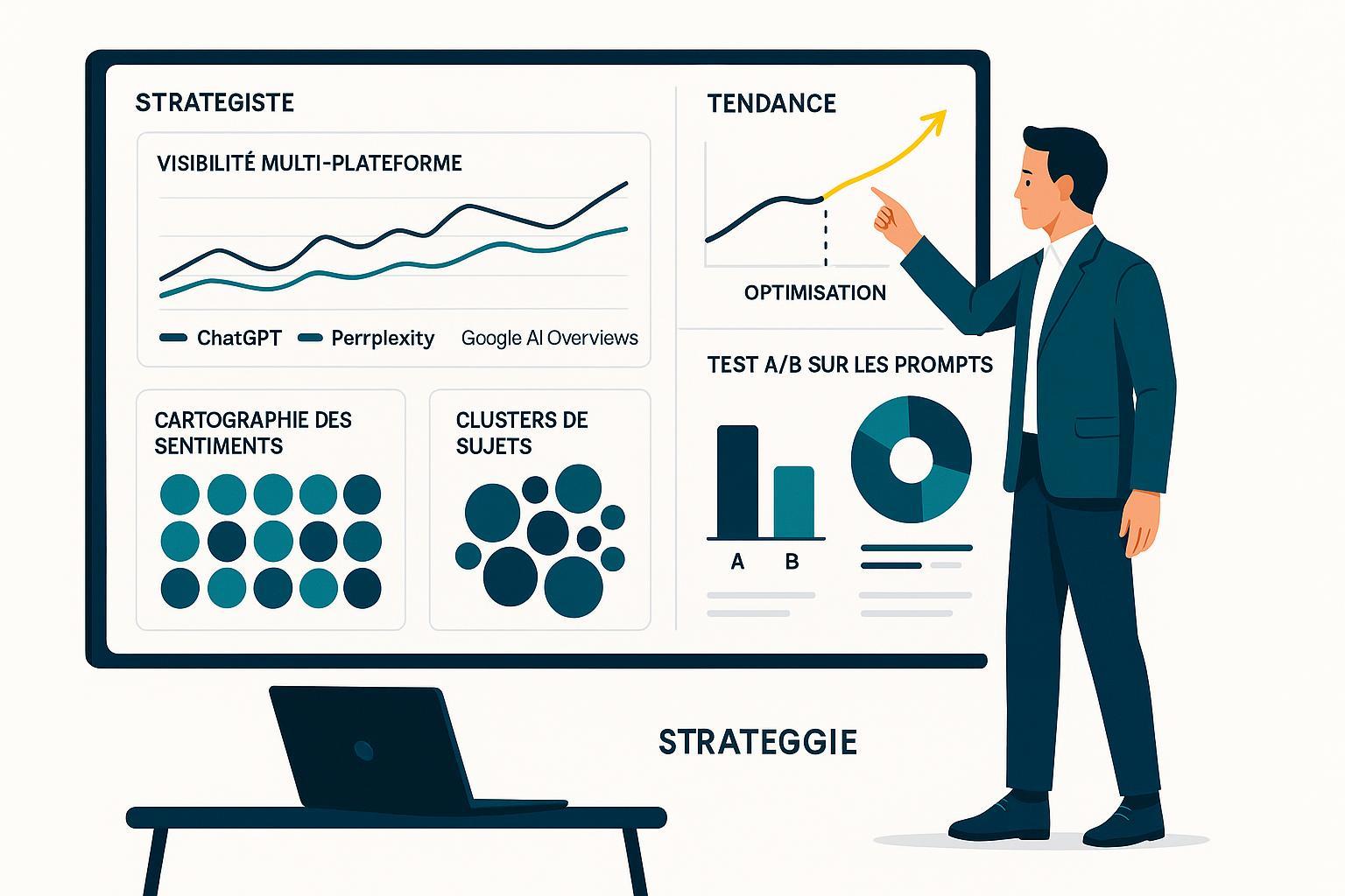Stratégie de contenu IA : meilleures pratiques data-driven 2025 Post feature image