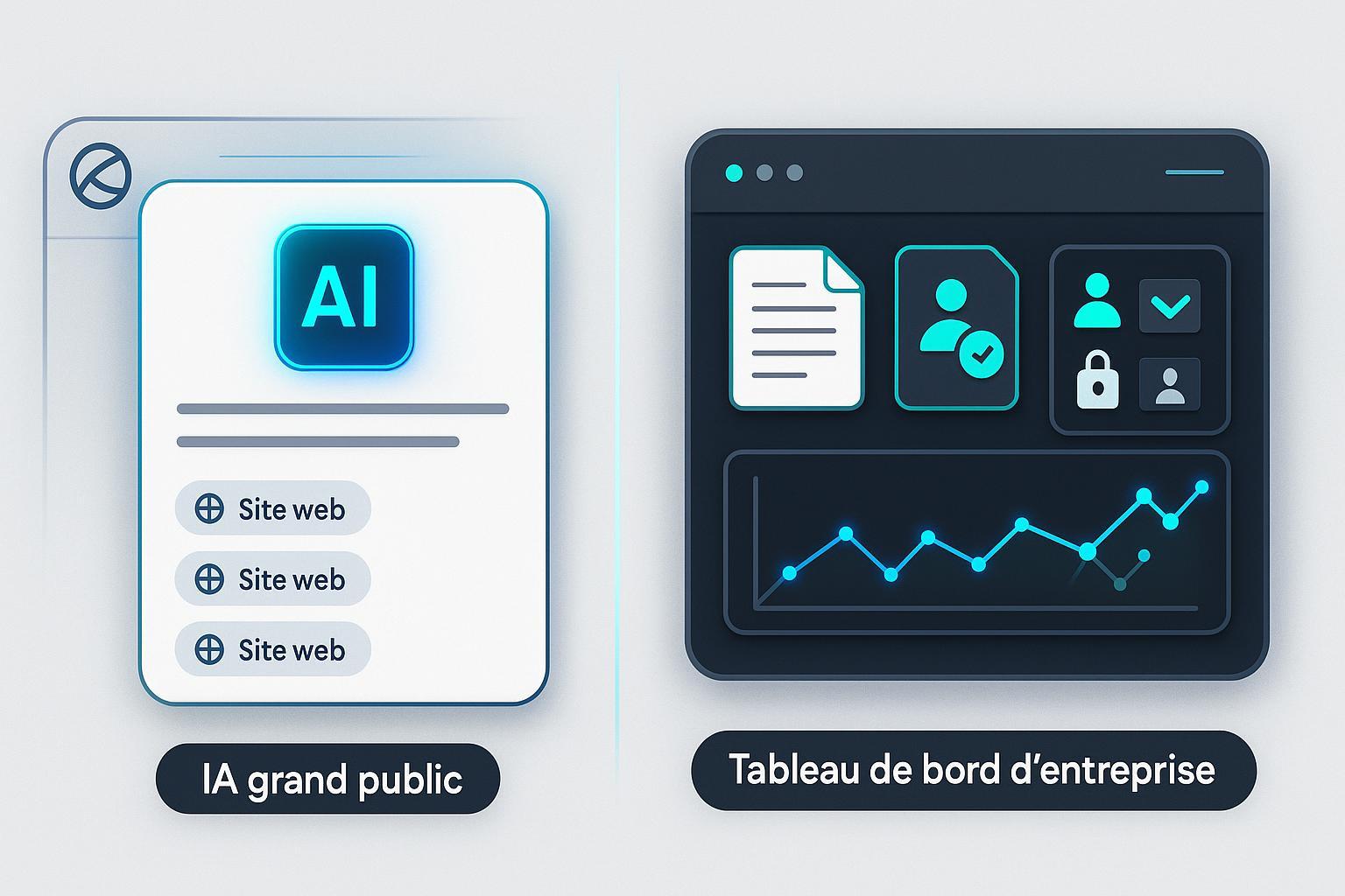 Moteurs IA publics vs privés : comparatif & optimiser en 2025