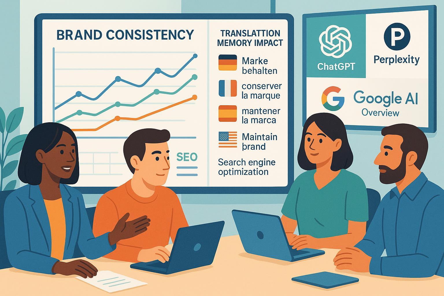 Optimiser la recherche IA mondiale grâce à la mémoire de traduction